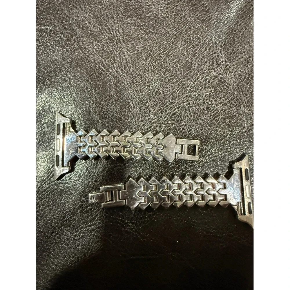 Rhinestone Watch Band For Apple Watch Silver Tone Bling Diamond‎ Ladies